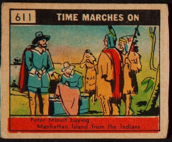 611 Peter Minuet Buying Manhattan Island From The Indians